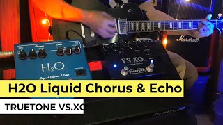 Visual Sound Liquid Chorus \u0026 Echo H20 \u0026 Truetone VS.XO Premium Dual Overdrive | Pedal Test