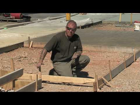What wood is used for concrete forms?