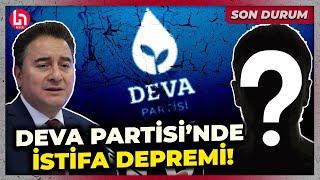 SON DAKİKA! DEVA Partisi'nde istifa depremi! İşte o isim...