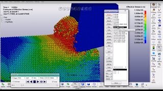 Simulation of cutting by the SPH method in LS-DYNA. Video tutorial