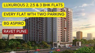 BG Aspiro by BG Spaces in Ravet , Pune  Luxurious 2, 2 5 \u0026 3 BHK Flats.