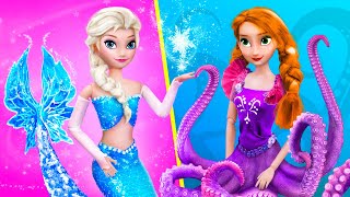 The Mermaids: Elsa and Anna / 30 Frozen DIYs