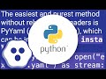 How can I parse a YAML file in Python