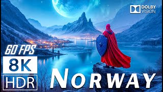 🇳🇴✨ EXPLORE NORWAY | 8K HDR DOLBY VISION – The Jewel of Scandinavia (60 FPS)