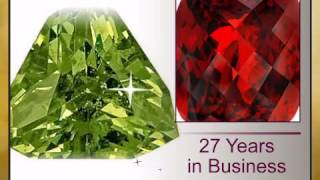 Very Bright, Amazing Cut Beautiful Green Demantoid Garnet Gem, Trillion Cut, 2.11 carats - africagem