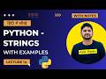 14. Python Strings Tutorial in Hindi | Python Tutorial for Beginners in Hindi | Amit Thinks