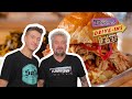 Guy and Hunter Fieri Eat the Boss Hawg Sandwich | Diners, Drive-Ins and Dives | Food Network