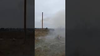 Солдат ВСУ сбивает ракету с помощью «Иглы»