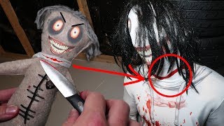 DO NOT MAKE A JEFF THE KILLER VOODOO DOLL AT 3AM!! (I DID THIS TO HIM)