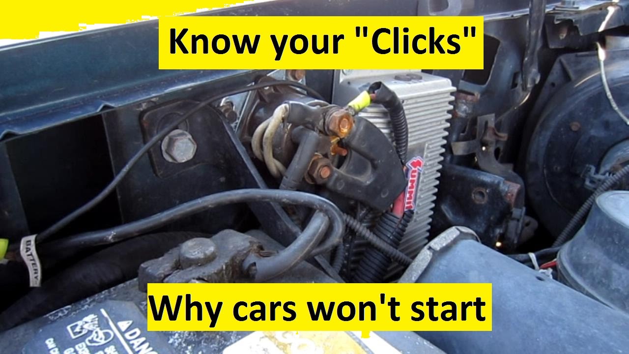 Solenoid Clicks But No Start