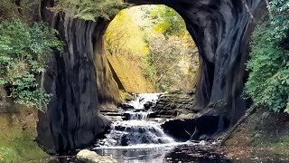 濃溝の滝･亀岩洞窟「清水渓流公園･千葉」ジブリの世界