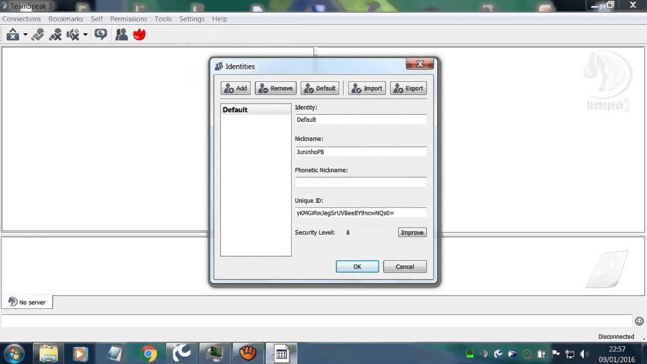 Como Usar O Teamspeak 3 2016 Youtube