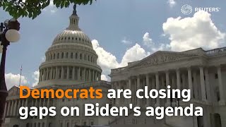 U.S. Democrats narrow differences on Biden's agenda