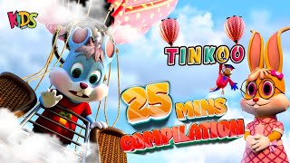 Tinkoo Aur Tinki Cartoon Series | Ep 01 to 04 | | Funny Cartoon For Kids | 3D Animation Cartoon
