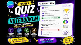 Create AI Quizzes with NotebookLM (Step-by-Step)