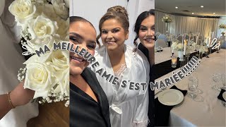 Vlog #595 - 26 au 28 sept. / C'est le mariage à ma bestie!!!!!!!!! 💓