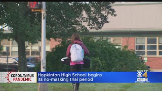 Vaccinated Hopkinton High School Students Allowed To Drop Masks For 3 Weeks