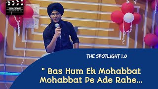 Bas Hum Ek Mohabbat Mohabbat pe Ade Rahe.. - Simranjit Singh | Cre8ive Studios | Nanded