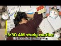 WOKE UP AT 3:30 AM FOR UPSC *MY EARLY MORNING STUDY ROUTINE FOR UPSC*CLASSES,TESTS & REVISION