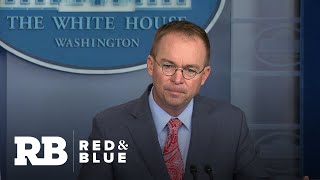 Mulvaney: Probing 2016 election was a factor in withholding Ukraine aid