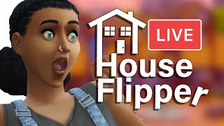 Rosa's House Flipper Challenge (LIVE)  #thesims4 #livestream