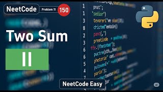 NeetCode 150 – Problem 11: Two Sum II | Two Pointer Technique