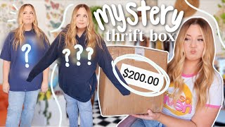 i spent $200 on mystery thrift boxes and wholesale vintage...this is what i got