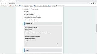 Processes and Threads in Java | Difference between Process and Thread