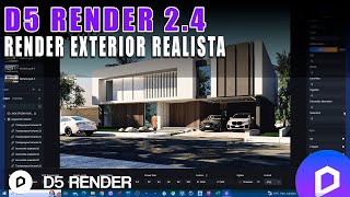 D5 RENDER 2.4 🔥🔴 CONFIGURAR RENDER EXTERIOR REALISTA