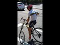 road bike balance game is strong with this 10 year old