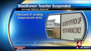 Woodhaven teacher suspended