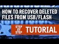 How To Recover Deleted Files From a USB or Flash Drive