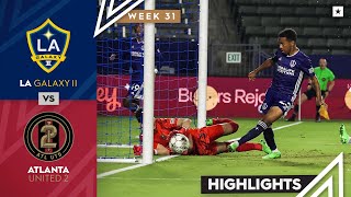 LA Galaxy II vs. Atlanta United 2 - Game Highlights | 10/08/2022