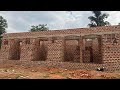 YOU NEED 12 MILLIONS TO BUILD THIS 4 SINGLE ROOMS WITH BATHROOMS AND STORES FOUNDATION TO WALLPLATE