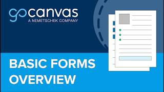 GoCanvas | Basic Forms Overview