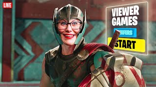 🔴LIVE - FORTNITE SQUADS and CUSTOMS with your Weird Aunt!