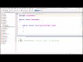 Creating a class in java using Netbeans IDE | OOP | Object Oriented Programming | Constructors