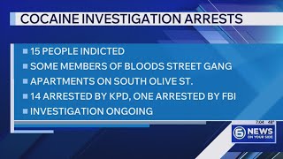 More than a dozen arrested by Knoxville Police, FBI in cocaine investigation