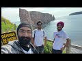 2500 km trip from montreal to gaspé percé canada