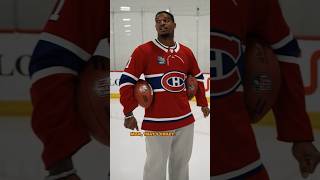 Ja'Marr Chase is sure goalies get cold during games! #Shorts #NFL #Hockey