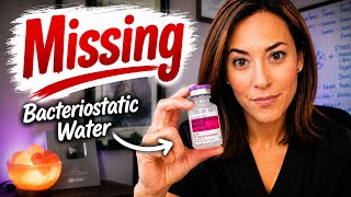Where Did All the Bacteriostatic Water Go? Dr. Explains