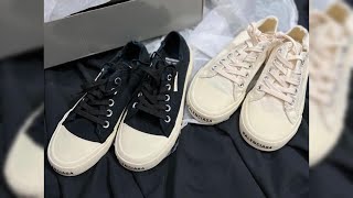 BALENCIAGA paris low top sneaker Unboxing