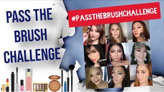 PASS THE BRUSH CHALLENGE WITH MY CO-MUAS IN TIKTOK (BEFORE \u0026 AFTER PEG LANG)