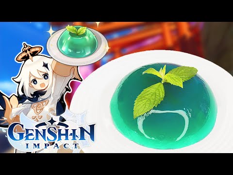 ПОВТОРЯЮ Мятное Желе из игры Genshin Impact