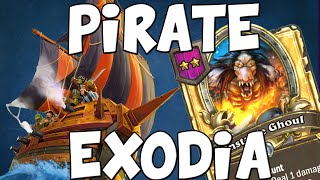 Pirate Exodia! | Hearthstone Battlegrounds Ghoul Combo