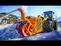 World's Biggest And Most Powerful Snow Blower Machines  Amazing Powerful Machinery