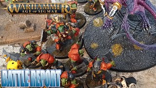 Stormcast Eternals vs Ironjaws - Warhammer Age of Sigmar Battle Report