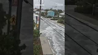 Time-Lapse Shows Rapid Storm Surge from Hurricane Ian