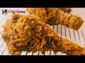 sub eng kfc式炸鸡 kfc style fried chicken♥️如何炸出脆鳞满满，肉嫩入味的炸鸡？