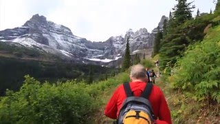 Hike to IceBerg Lake travel guide in Glacier N. Park - with Bear Encounter